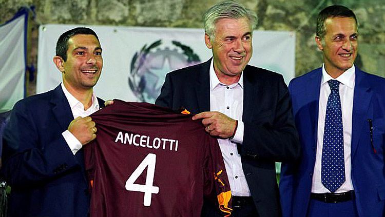 Carlo Ancelotti memutuskan untuk tidak melatih klub top dulu untuk membantu anak-anak di Jerusalem. Copyright: © Reuters