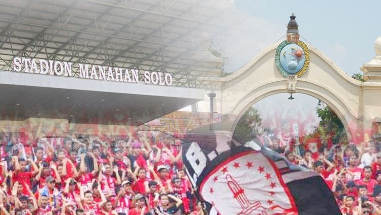 Kota Solo, Stadion Manahan, dan suporter klub sepakbola Solo. Copyright: © INDOSPORT