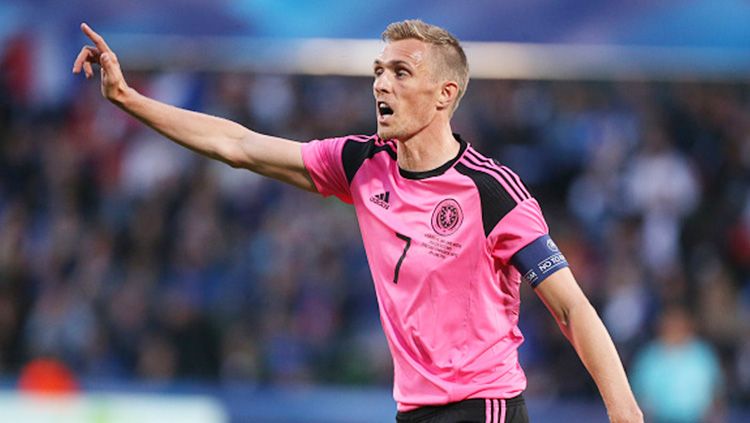 Gelandang Timnas Skotlandia, Darren Fletcher. Copyright: &copy; INDOSPORT