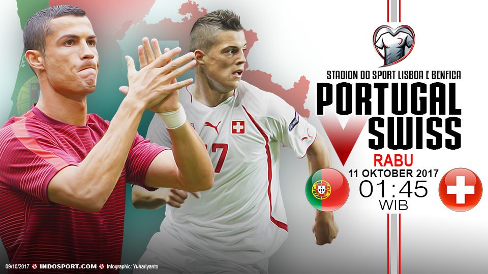 Prediksi Portugal vs Swiss Copyright: © Grafis:Yanto/Indosport.com