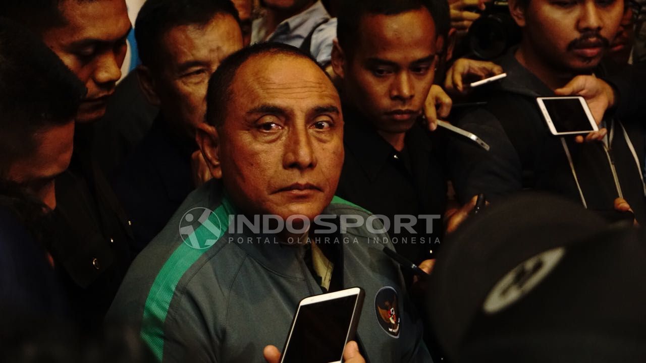 Ketua Umum PSSI, Edy Rahmayadi. Copyright: © Herry Ibrahim/INDOSPORT