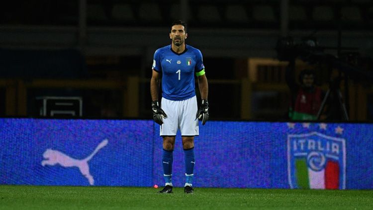 Kiper Timnas Italia, Gianluigi Buffon. Copyright: © Goal.com