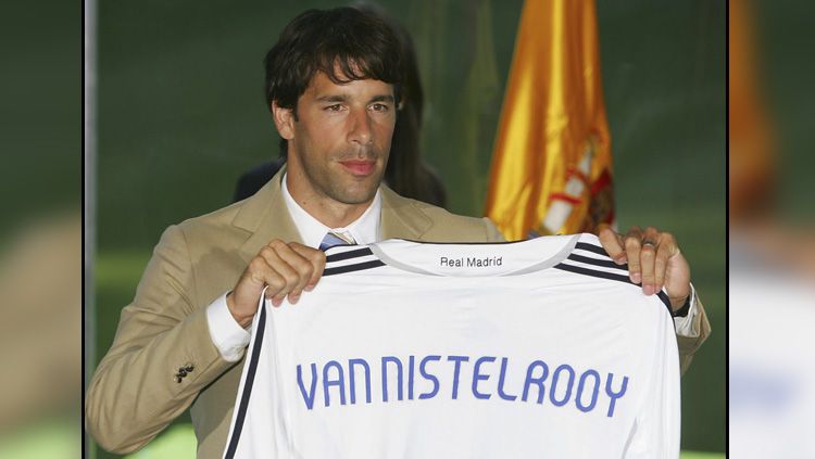 Ruud van Nistelrooy saat pertama kali didatangkan oleh Real Madrid. Copyright: © Onefootball