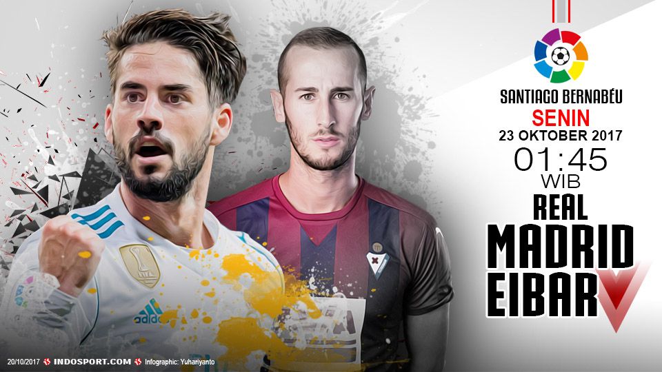 Prediksi Real Madrid vs Eibar Copyright: &copy; Grafis:Yanto/Indosport.com