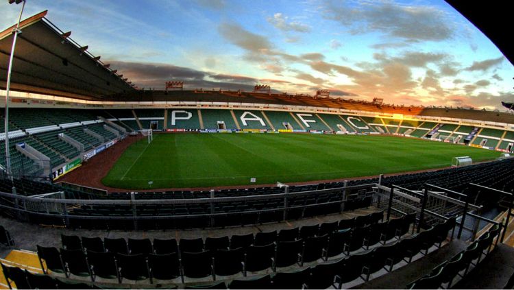 Home Park, markas Plymouth Argyle. Copyright: © South End United