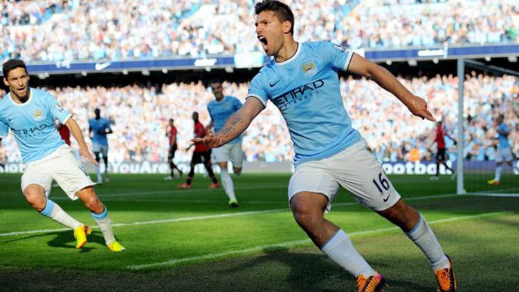 Sergio Aguero. Copyright: © PA