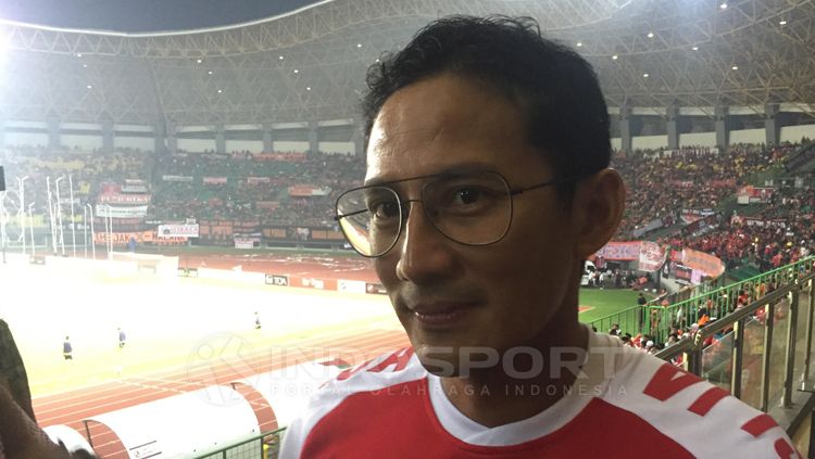 Wakil Gubernur DKI Jakarta, Sandiaga Uno. Copyright: © Muhammad Adiyaksa/INDOSPORT