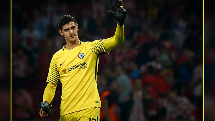 Thibaut Courtois, kiper Chelsea. Copyright: © INDOSPORT