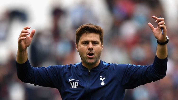 Mauricio Pochettino, pelatih Tottenham Hotspur. Copyright: © INDOSPORT