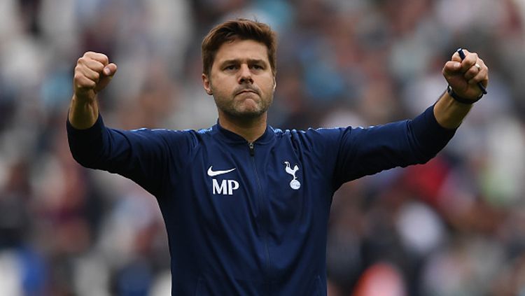 Mauricio Pochettino, pelatih Tottenham Hotspur. Copyright: © INDOSPORT