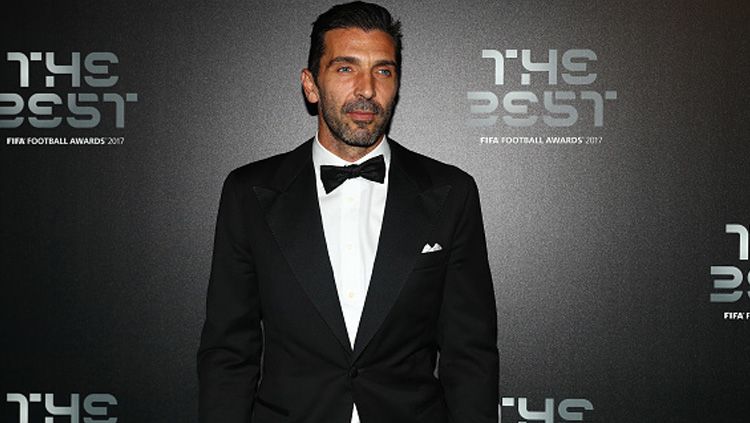 Gianluigi Buffon, kiper terbaik FIFA 2017. Copyright: © INDOSPORT