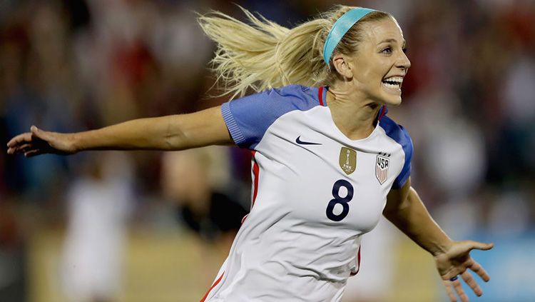 Julie Ertz pemain Timnas Amerika Serikat. Copyright: &copy; Getty Images