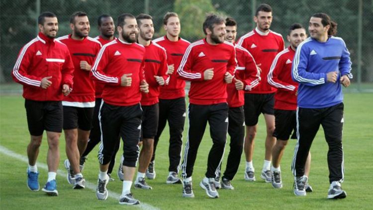 Skuat klub Liga 2 Turki, Gaziantep Belediyespor. Copyright: © trthaber.com