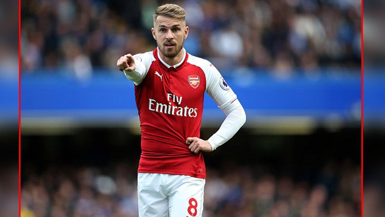 Aaron Ramsey, gelandang serang Arsenal. Copyright: © INDOSPORT