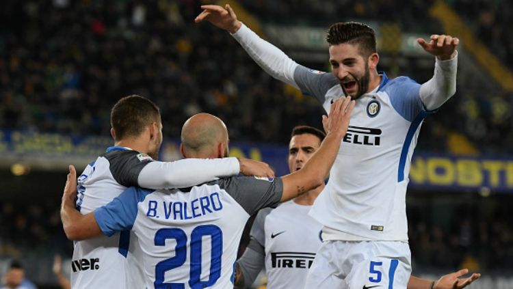 Inter Milan vs Hellas Verona. Copyright: © INDOSPORT