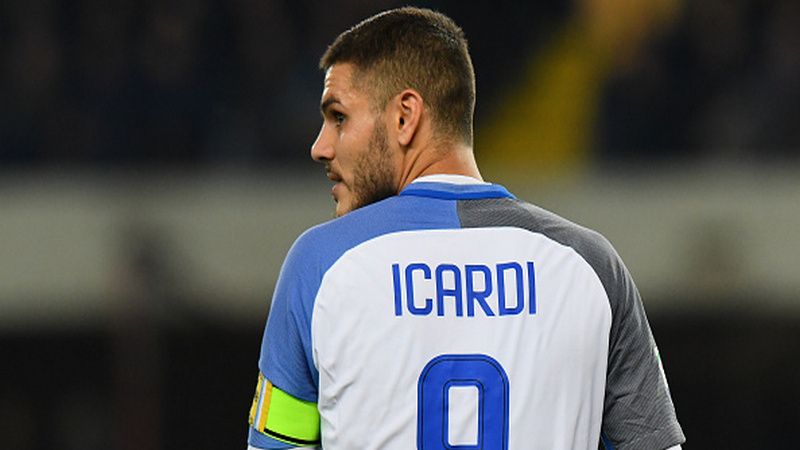 Mauro Icardi, penyerang Inter Milan. Copyright: © INDOSPORT