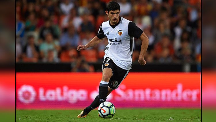 Goncalo Guedes saat bersama Valencia. Copyright: © Getty Images