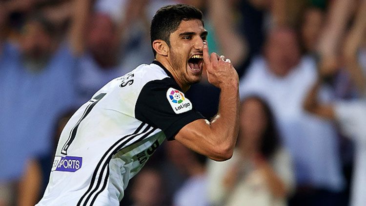 Goncalo Guedes, gelandang serang Valencia. Copyright: © Getty Images