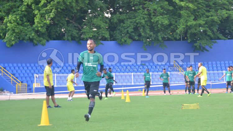 Nur Iskandar, pemain andalan Sriwijaya FC. Copyright: © M. Effendy/INDOSPORT