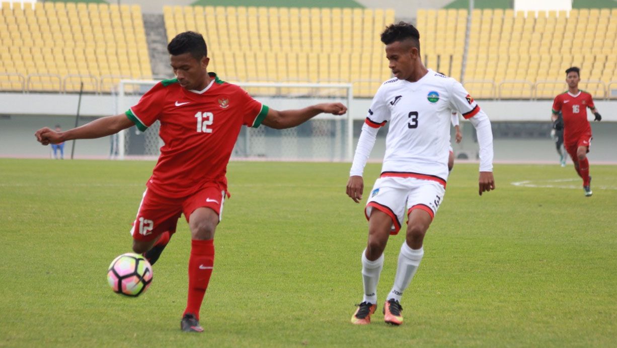Indonesia U-19 vs Timor Leste U-19. Copyright: © PSSI