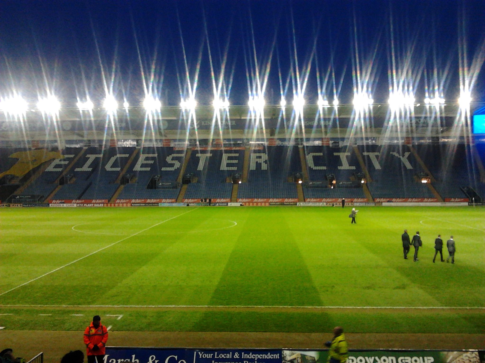 King Power Stadiums, Markas Leicester City Copyright: © https://www.scattering-ashes.co.uk/places/leicester-city-fc-policy-garden-remembrance/