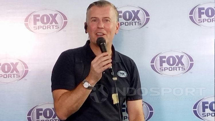 Presenter Fox Sports Asia, John Dykes. Copyright: © Annisa Hardjanti/INDOSPORT