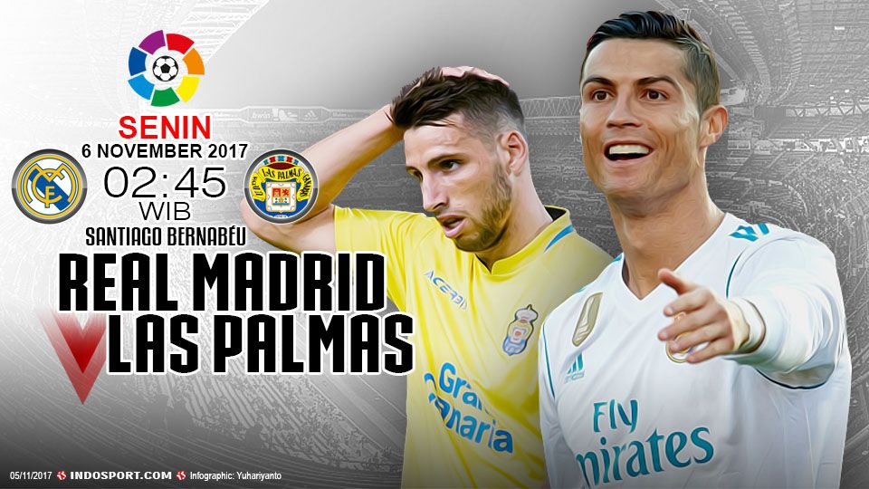 Prediksi Real Madrid vs Las Palmas Copyright: © Indosport.com
