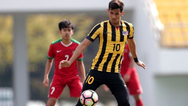 Malaysia U-19 vs Indonesia U-19. Copyright: © www.the-afc.com/