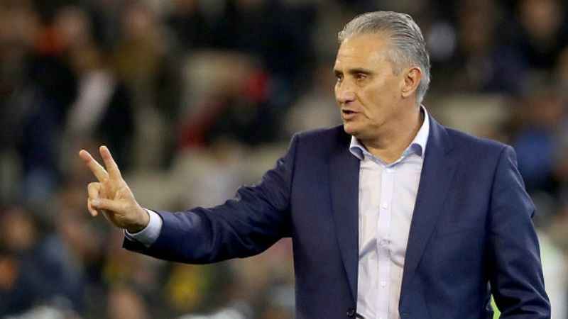 Tite, pelatih Timnas Brasil. Copyright: © Getty Images