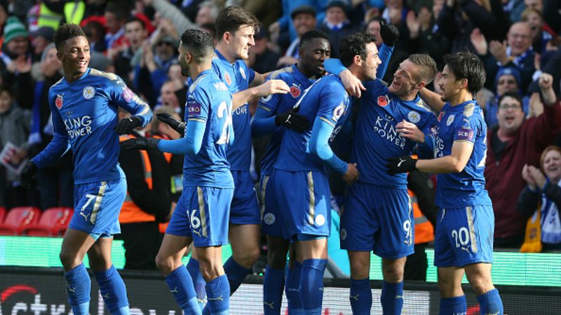 Leicester City. Copyright: © INDOSPORT