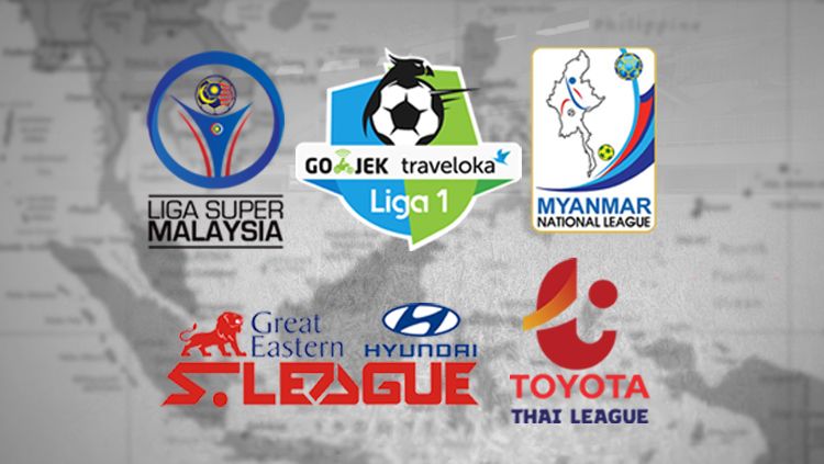 Kompetisi Liga di Asia Tenggara. Copyright: © Grafis: Eli Suhaeli/INDOSPORT