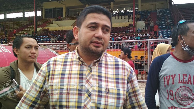 CEO PSM Makassar, Munafri Ariffudin mengatakan pihaknya akan mengebut proses perizinan Amido Balde. Copyright: © M Basri/INDOSPORT