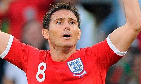 Frank Lampard di Piala Dunia 2010 Copyright: © The Guardian