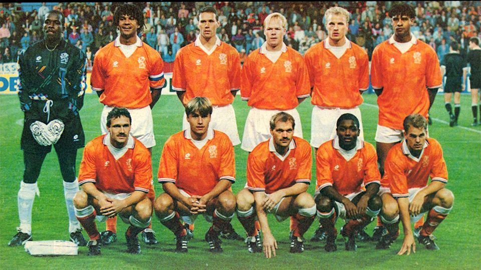 Timnas Belanda 1986. Copyright: © Pinterest