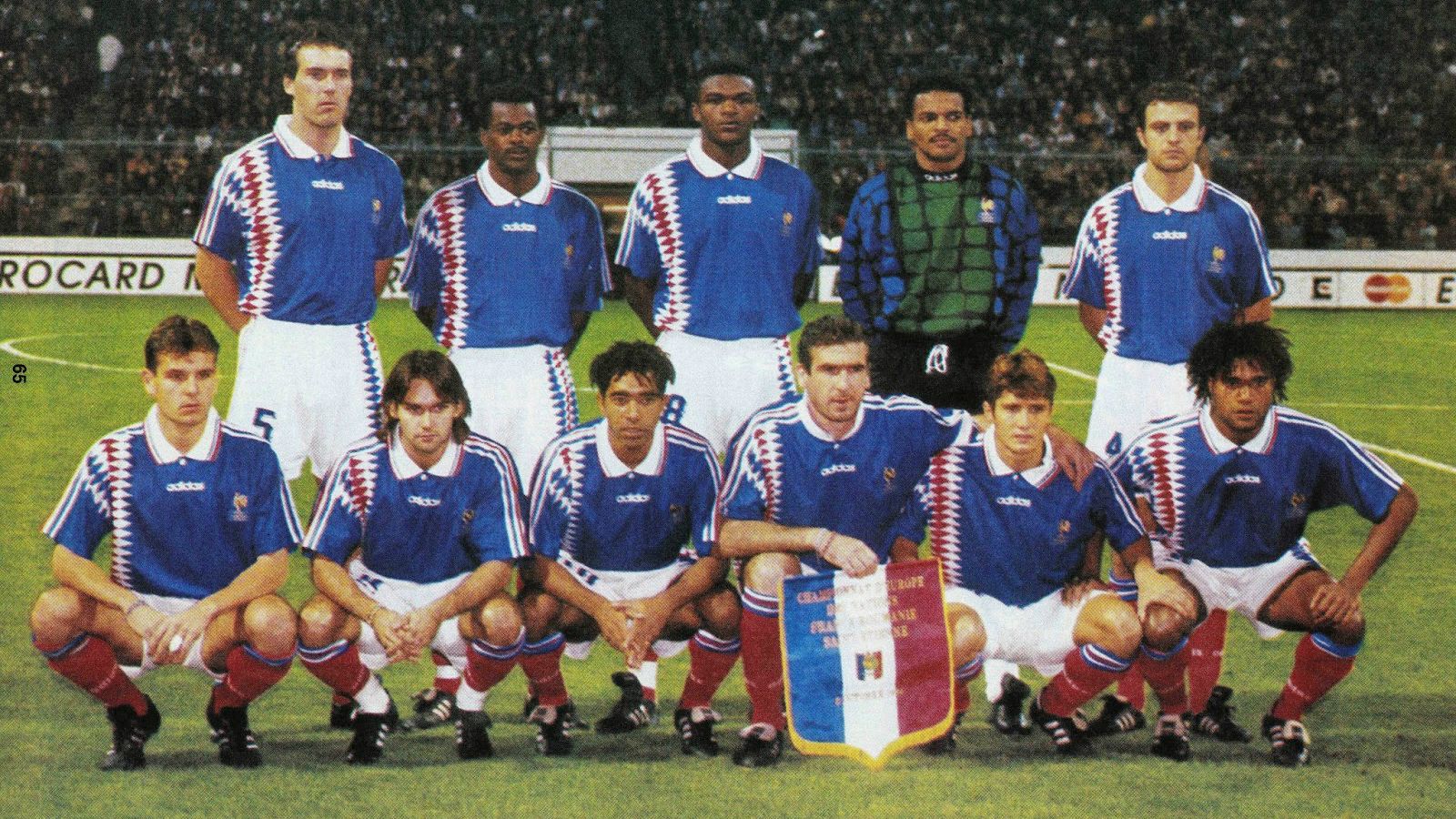 Timnas Prancis 1994. Copyright: © Soccer Nostalgia