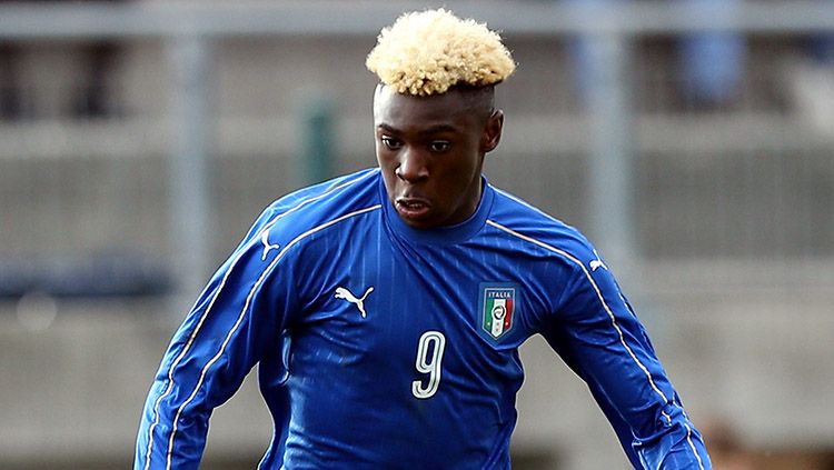 Moise Kean, striker muda timnas Italia. Copyright: © Getty Images