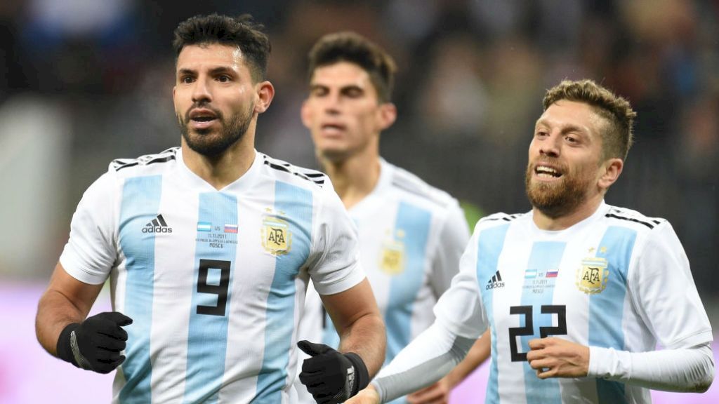 Sergio Aguero bersama Timnas Argentina Copyright: © https://id.mancity.com