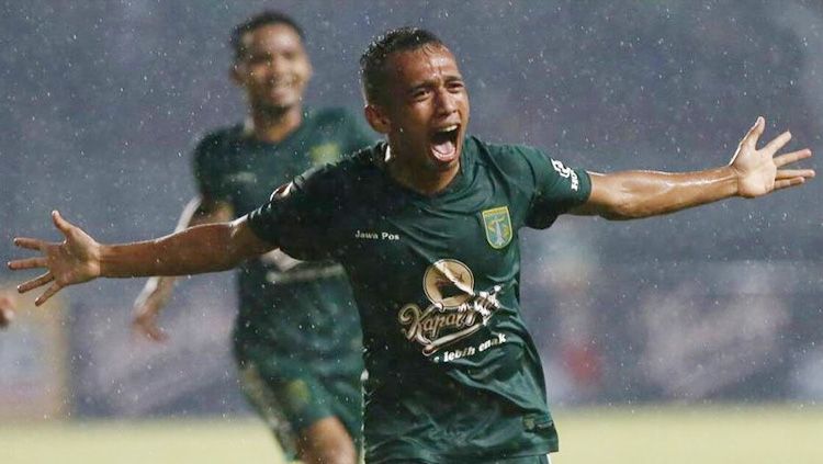 Irfan Jaya (Persebaya Surabaya). Copyright: © @officialpersebaya