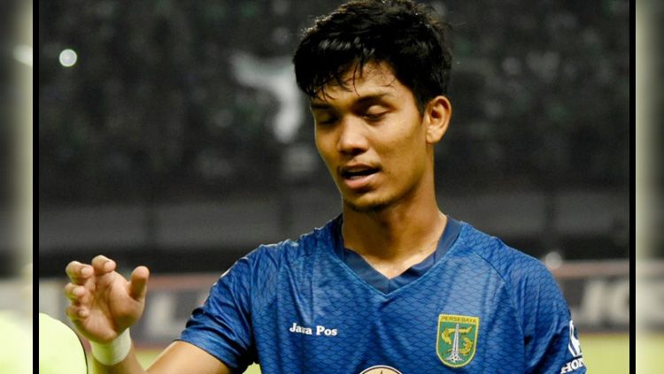 Miswar Saputra (Persebaya Surabaya). Copyright: © ngopibareng.id