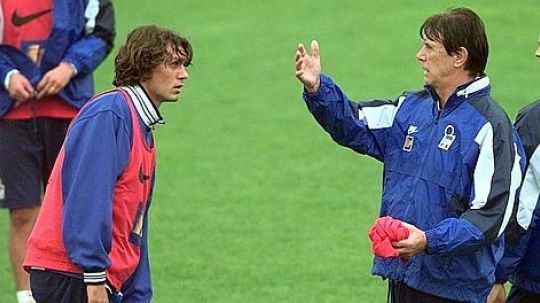 Cesare Maldini & Paolo Maldini. Copyright: © La Gazzetta dello Sport