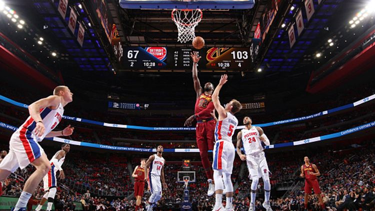 Cleveland Cavaliers vs Detroit Pistons. Copyright: © Getty Images
