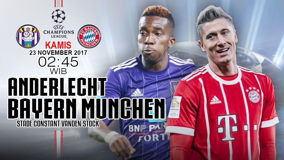 Prediksi Anderlecht vs Bayern Munchen. Copyright: © INDOSPORT