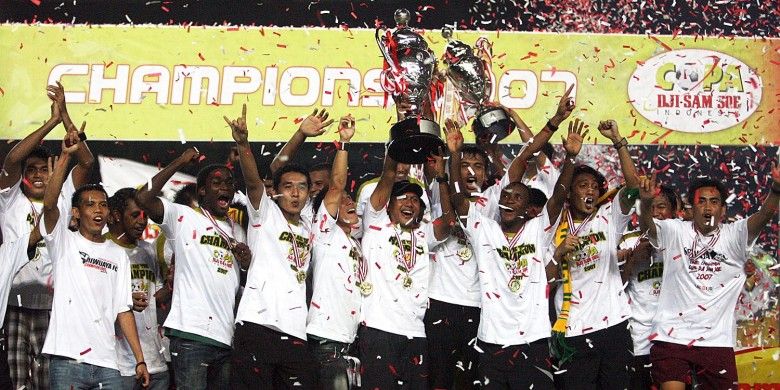 Sriwijaya juara Piala Indonesia. Copyright: © Google