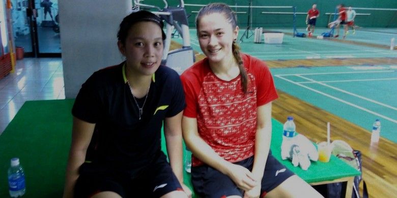 Setyana Mapasa/Gronya Somerville ganda putri Australia Copyright: © BADMINTON INDONESIA