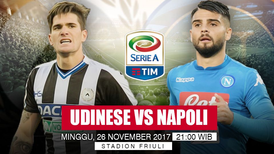 Prediksi Udinese vs Napoli. Copyright: © INDOSPORT