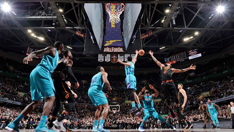 Cleveland Cavaliers vs Charlotte Hornets. Copyright: © Getty Images