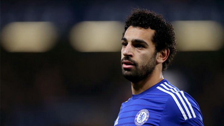 Bintang Liverpool, Mohamed Salah, sewaktu bermain untuk Chelsea. Copyright: © INDOSPORT