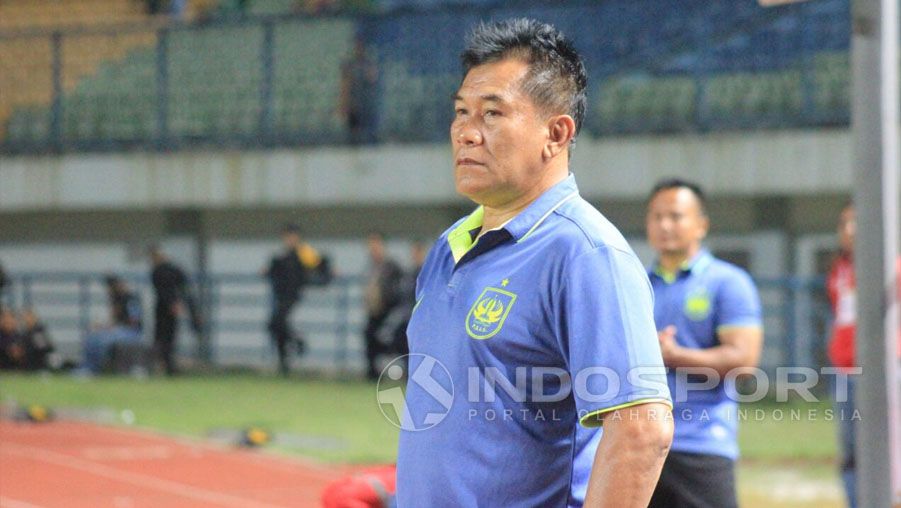 Subangkit, caretaker Sriwijaya FC. Copyright: © Arif Rahman/Indosport.com