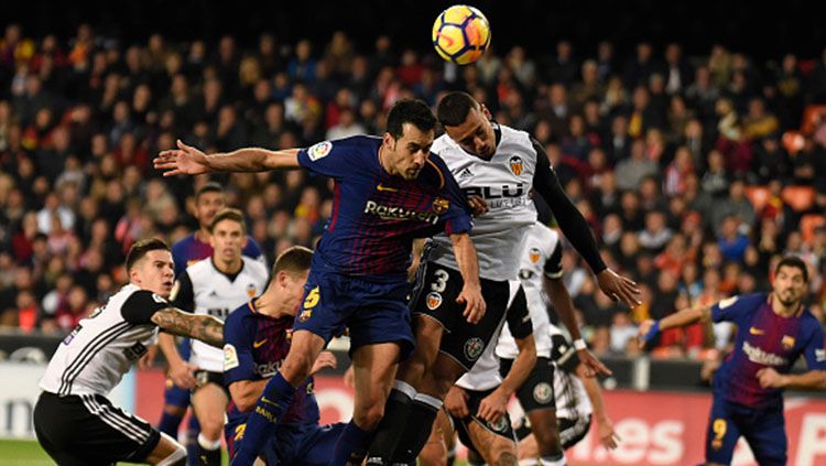 Valencia vs Barcelona. Copyright: © Getty Images
