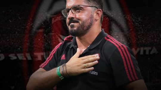 Gennaro Gattuso menjadi salah satu bagian AC Milan saat menjuarai Serie A Italia 2010/11 Copyright: © Grafis: Eli Suhaeli/INDOSPORT